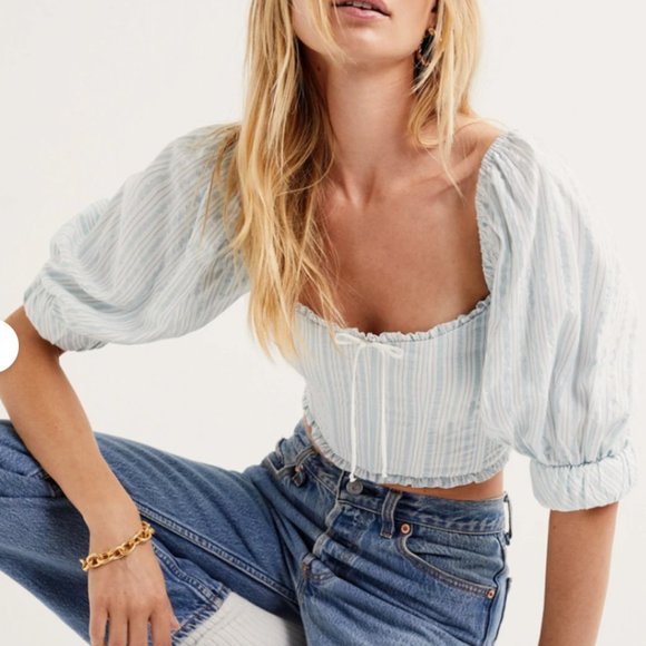 For Love and Lemons Leslie Crop Top - Picture 3 of 3